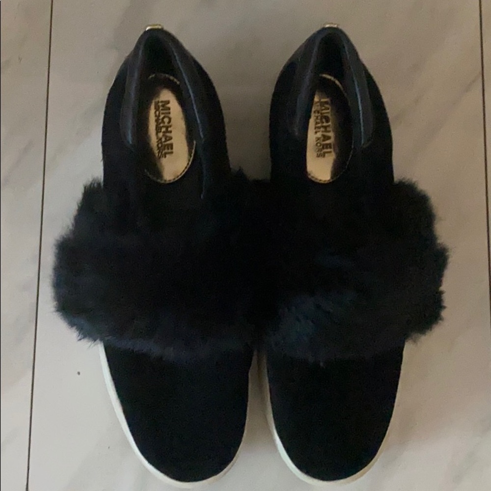 Michael Kors suede sneakers